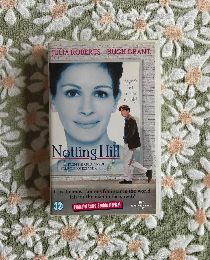 VHS - Notting hill - Universal - Vintage - €3, CD & DVD, VHS | Film, À partir de 12 ans, Enlèvement, Utilisé, Drame