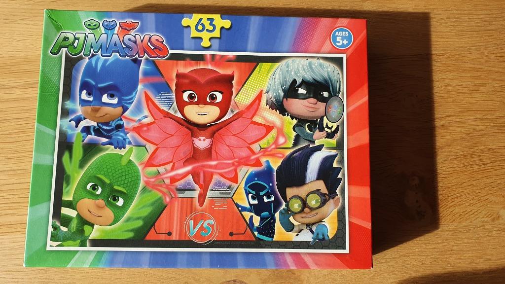 Beau puzzle Pyjamasques, Enlèvement, Plus de 50 pièces, Comme neuf, 4 à 6 ans