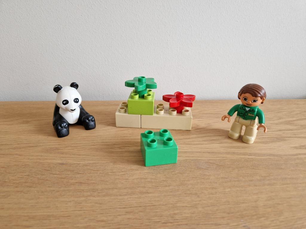 duplo 6173 panda, Kinderen en Baby's, Ophalen, Zo goed als nieuw, Complete set, Duplo