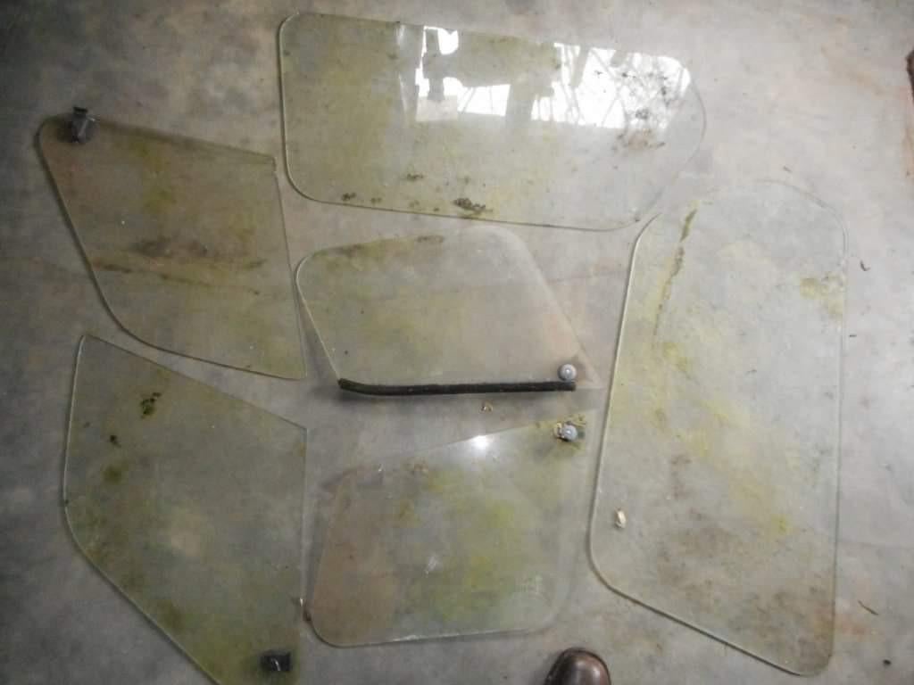 6 carreau de porte citroen diane pour 4 portes, Enlèvement