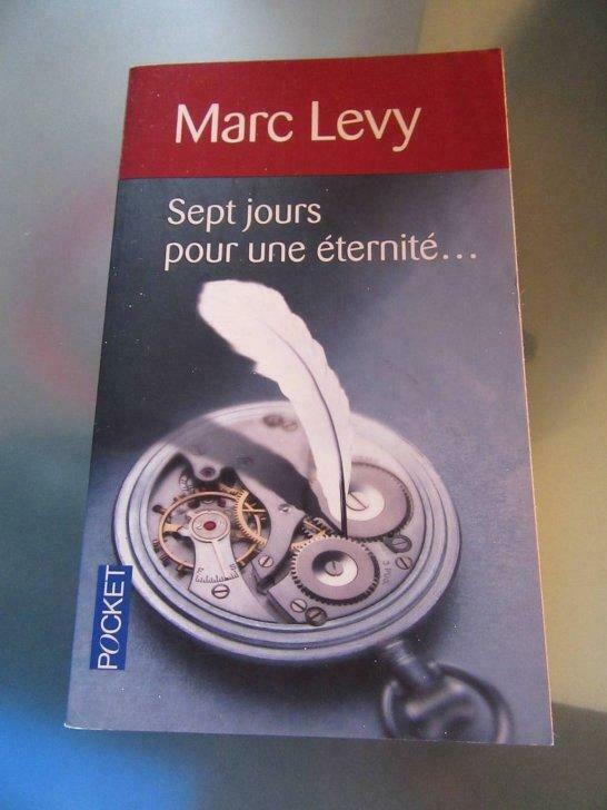 T sept jours pour une éternité Marc Levy Pocket, Ophalen, Gelezen, Marc Levy