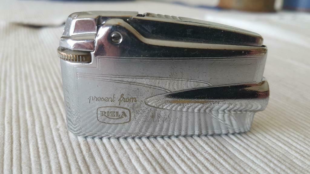 ronson present from rizla varaflame aansteker, Ophalen of Verzenden, Gebruikt, Aansteker