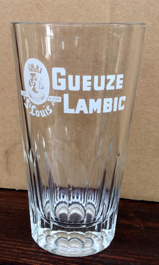 bier brouwerij glas Lambik Gueuze St Louis  Van Honsebrouck, Ophalen of Verzenden, Zo goed als nieuw