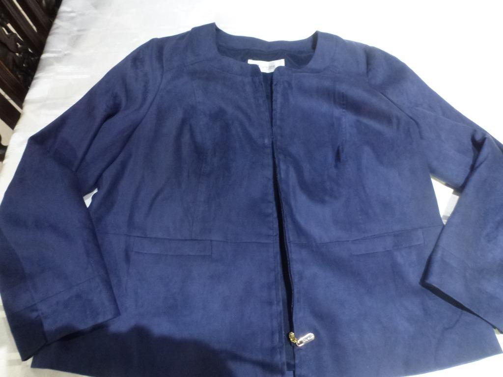 Mayerline Brussels  kostuum Jas + rok maat 44  Nieuw, Mayerline, Enlèvement ou Envoi, Bleu, Costume ou Complet