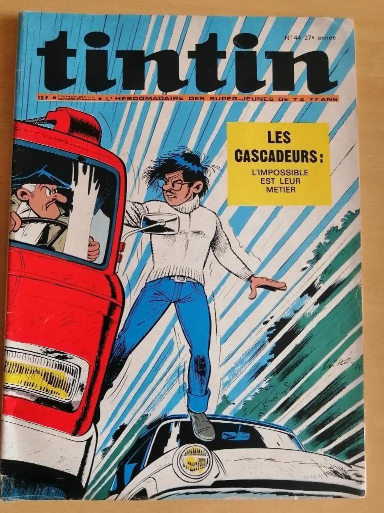 Le journal de Tintin numéro 44 - 2 novembre 1972, Enlèvement ou Envoi, Journal