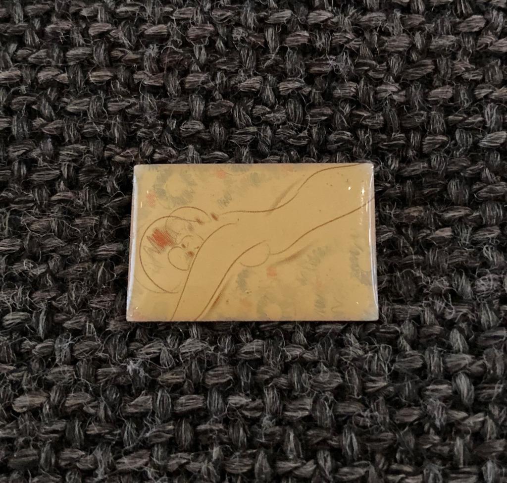 PIN - NAAKTE VROUW - FEMME NUE - NAKED LADY, Verzenden, Gebruikt, Overige onderwerpen, Speldje of Pin