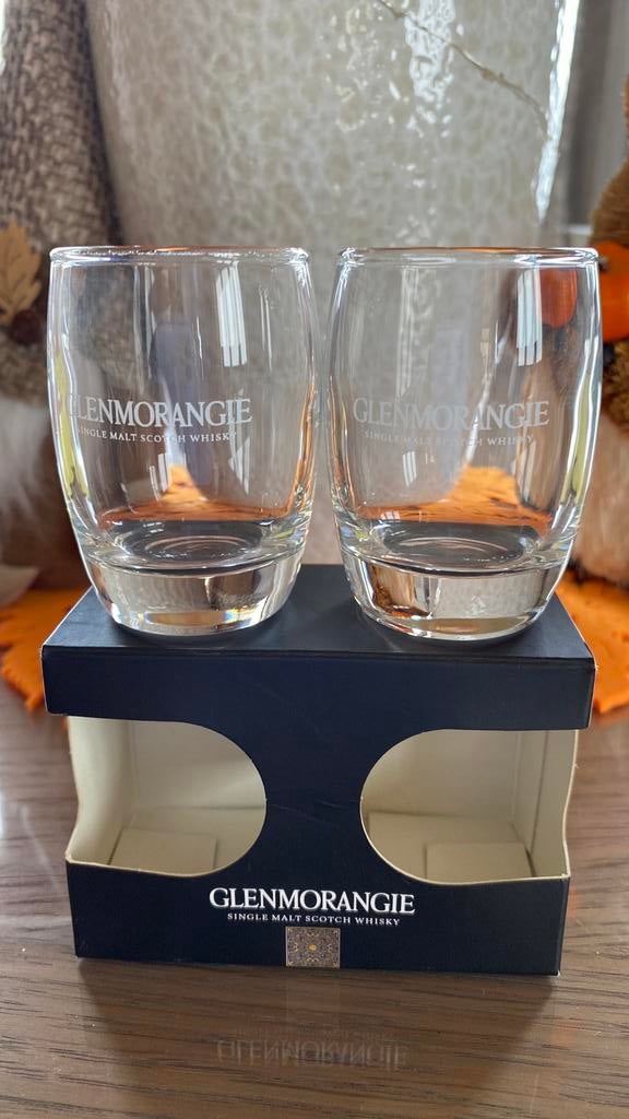Degustatie glaasjes Glenmorangie Whisky, Enlèvement, Neuf, Verres et Verres à shot