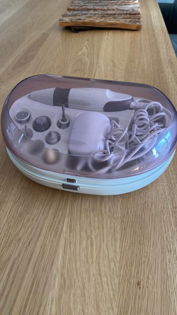 Manicure set, Ophalen