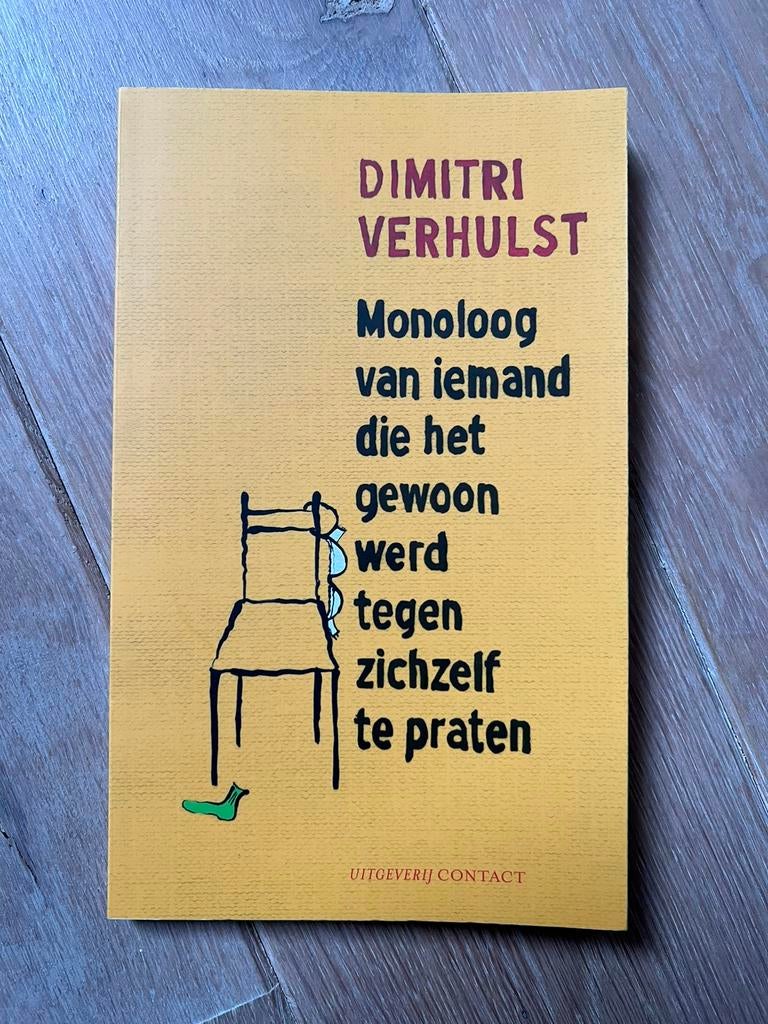 Splinternieuw boek van Dimitri Verhulst, Ophalen of Verzenden, Nieuw, Dimitri Verhulst, België