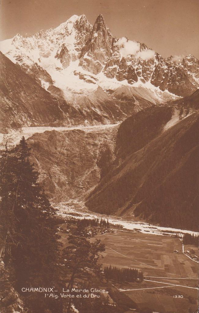 FRANCIA - Chamonix : La Mer de Glace, Envoi, Non affranchie, France