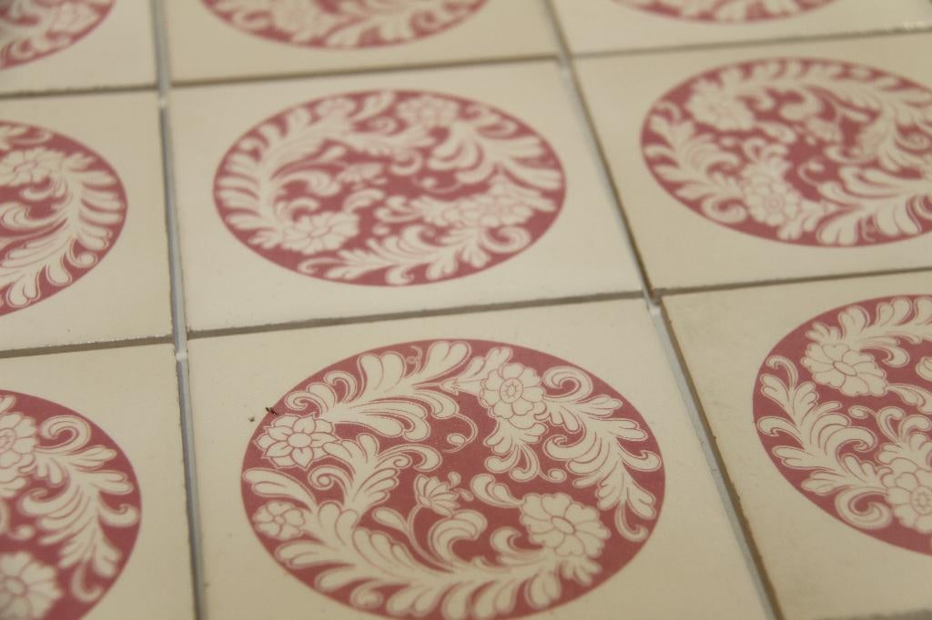 Carreaux Cérabati-Richard-Ginori - Florentin B-Rose, Carrelage mural, Enlèvement ou Envoi, Moins de 20 cm, Comme neuf