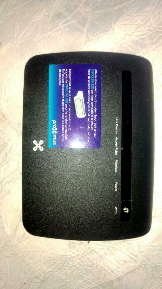 Emetteur station point receiver Proximus Diabolo 1200 + DSL, Computers en Software, Ophalen of Verzenden