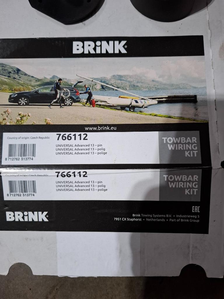 trekhaak kabelset 13 polig Brink 766112, Auto-onderdelen, Ophalen of Verzenden, Nieuw, Universele onderdelen