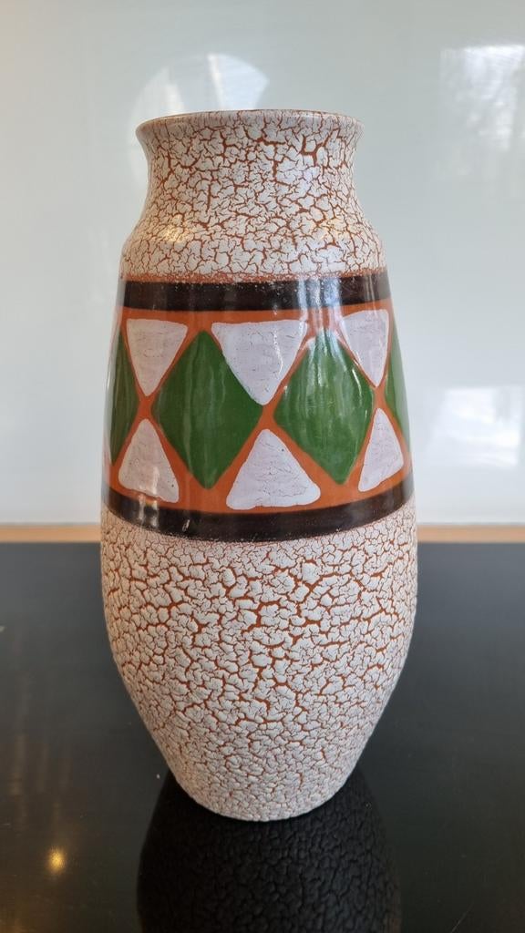 Vase en céramique vintage West Germany, Antiek en Kunst, Antiek | Keramiek en Aardewerk, Ophalen