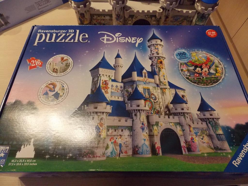 3D puzzel  DISNEY, Hobby en Vrije tijd, Ophalen, Gebruikt, Rubik's of 3D-puzzel