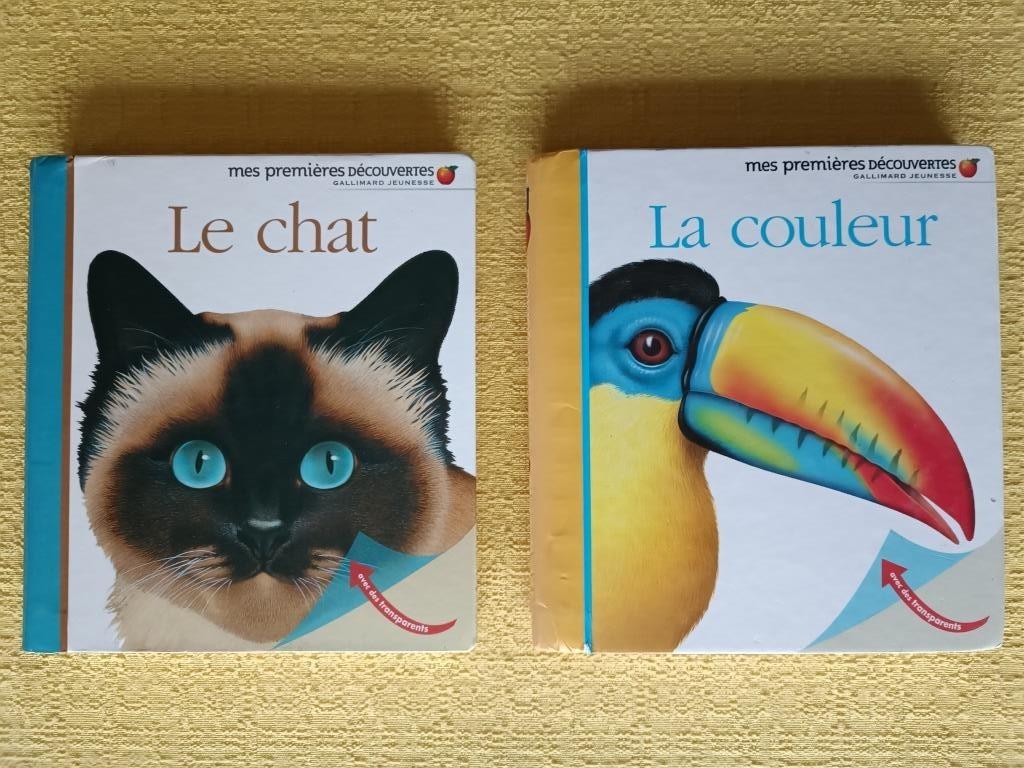 De kat + De kleur + Het nijlpaard: met transparanten!, 3 tot 4 jaar, Collectif chez Gallimard, Uitklap-, Voel- of Ontdekboek, Ophalen