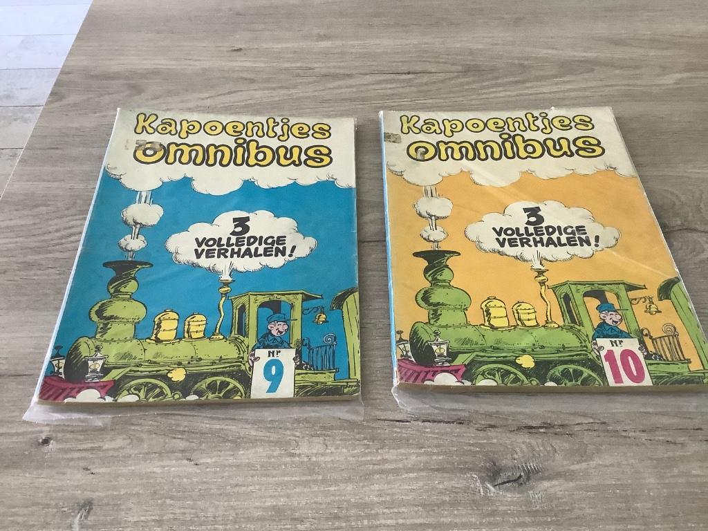 Kapoentjes omnibus verschillende stripverhalen, Boeken, Stripverhalen, Gelezen, Meerdere stripboeken, Ophalen of Verzenden