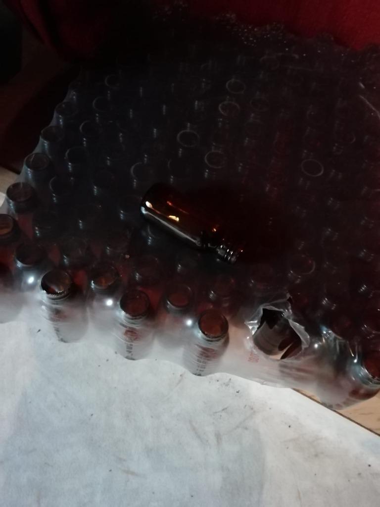 Vaasje / Flesje, Ophalen, Nieuw, Overige kleuren, Glas