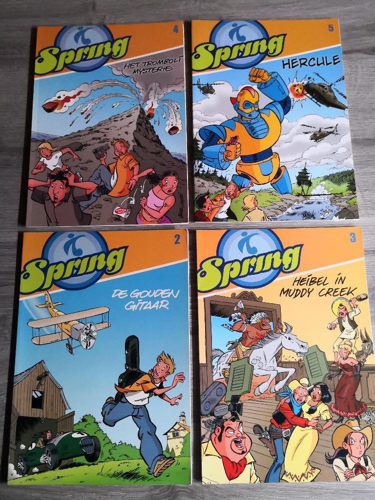 Lotje spring stripverhalen 2,3,4,5, Ophalen