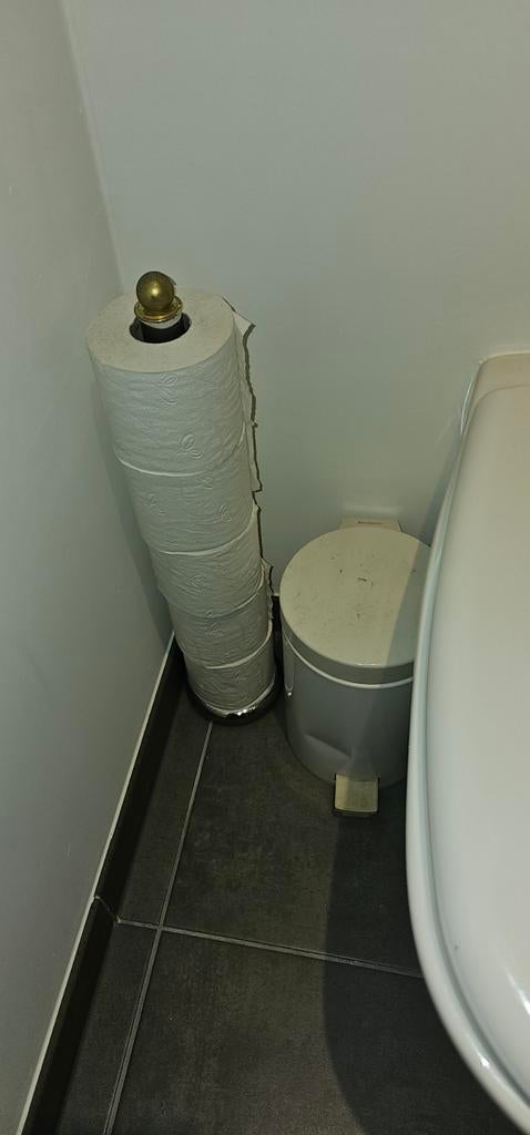 Porte-papier toilette et poubelle, Enlèvement ou Envoi, Comme neuf