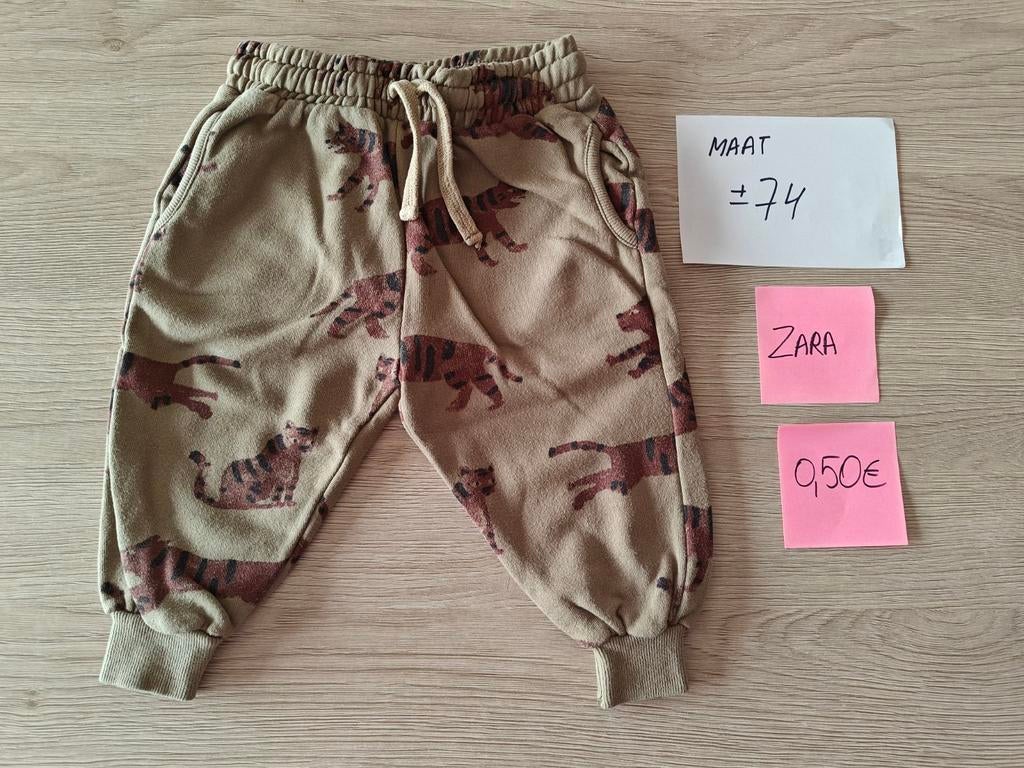 Broek jongen Zara - maat 74, Gebruikt, Broekje, Ophalen of Verzenden, Zara