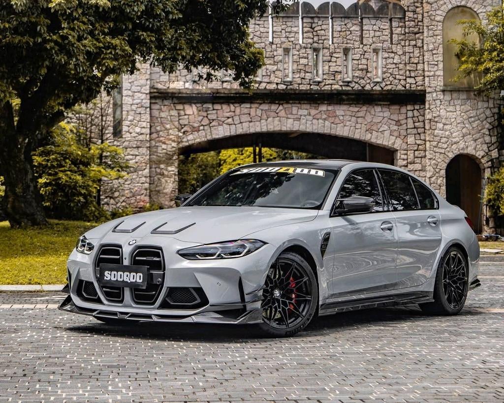 BMW M3 G80 SOOCOO Carbon Package pakket Spoiler Diffuser G81, Auto diversen, Tuning en Styling, Ophalen of Verzenden
