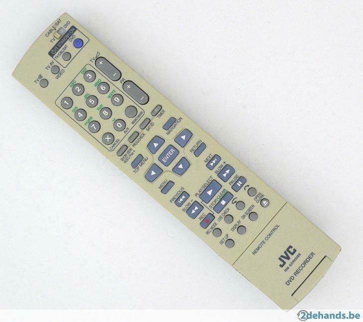 Afstandsbediening Jvc rm-sdr008e, Enlèvement ou Envoi, Utilisé