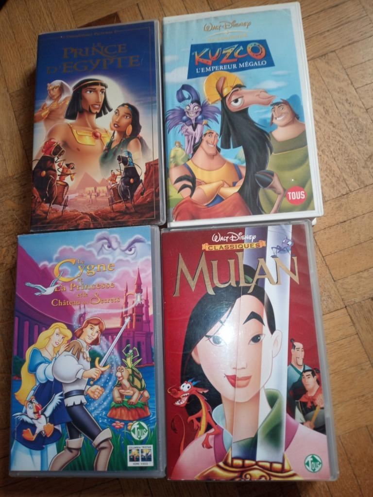 Lot Cassette VHS Disney films enfants adultes, Ophalen of Verzenden, Gebruikt, Tekenfilm