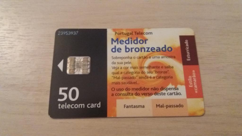 Portugal vintage smartphonekaart met 50 kaarten, Ophalen of Verzenden