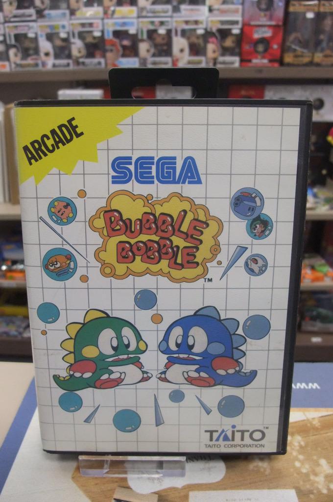 bubble bobble master system cib, Avontuur en Actie, Gebruikt, Ophalen of Verzenden, Sega