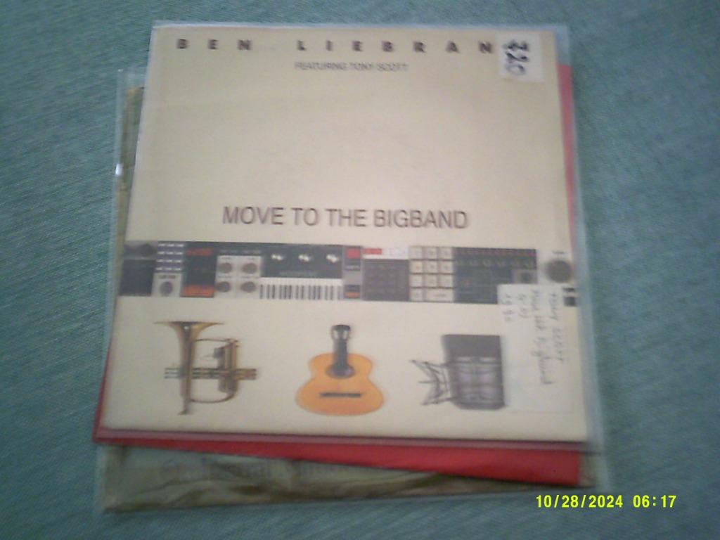 Ben Liebrand Featuring Tony Scott – Move To The Bigband, Cd's en Dvd's, Ophalen of Verzenden, Zo goed als nieuw, Overige formaten