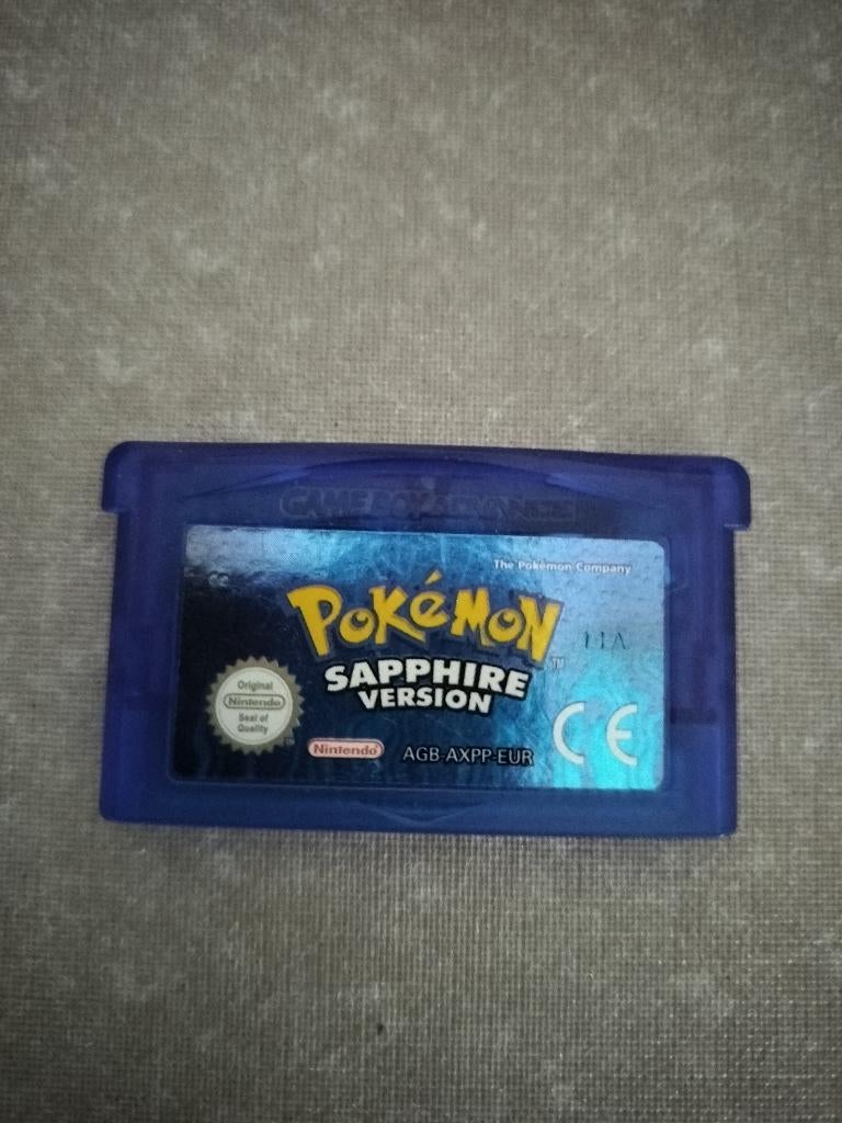 Pokemon Sapphire Gameboy Advanced Game, Consoles de jeu & Jeux vidéo, Jeux | Nintendo Game Boy, 1 joueur, Enlèvement ou Envoi