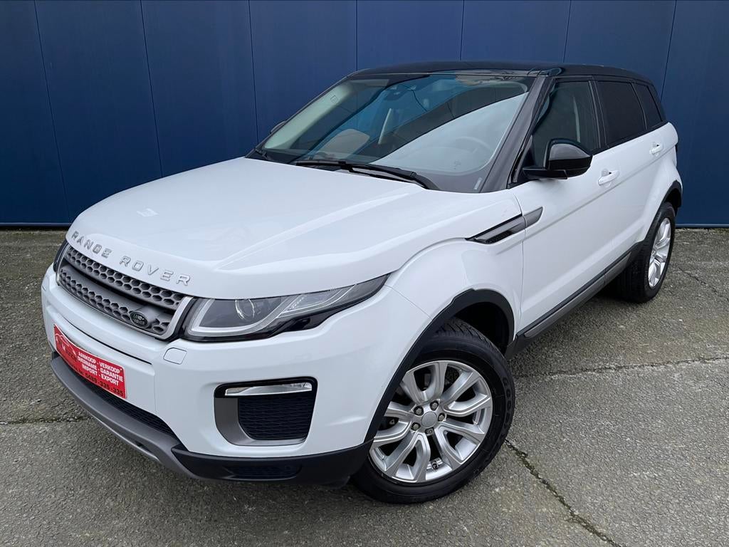 Range Rover Evoque 2.0D 1ste eigenaar 12mand Garantie!, Auto's, Voorwielaandrijving, 4 cilinders, Wit, Leder