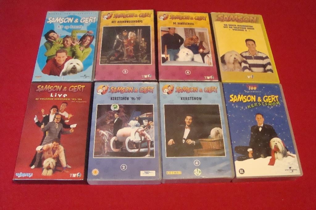 20 videobanden(vhs)studio 100, Ophalen of Verzenden, Kinderprogramma's en -films