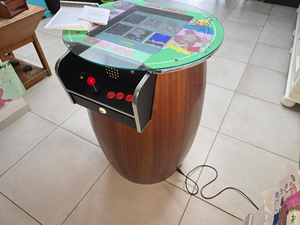 Arcade Barrel 60 retro games jaren 80, Ophalen, Zo goed als nieuw