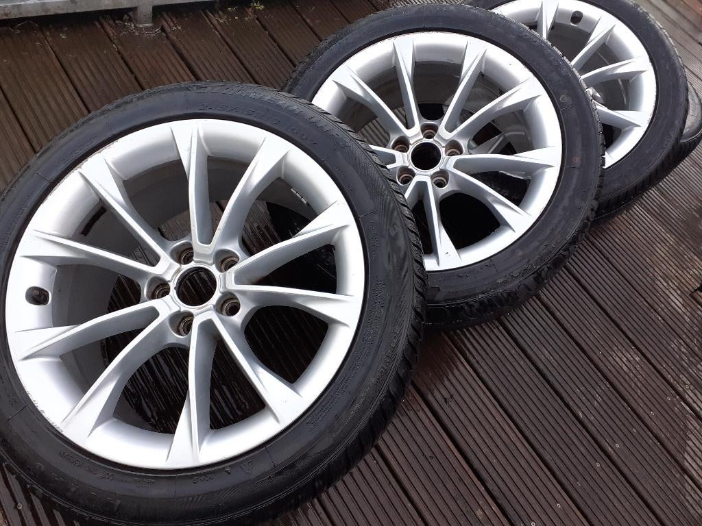Audi  A4/A5/A6  4 x Velgen + Winterbanden 18 inch, Ophalen, 18 inch, Velg(en), Nieuw