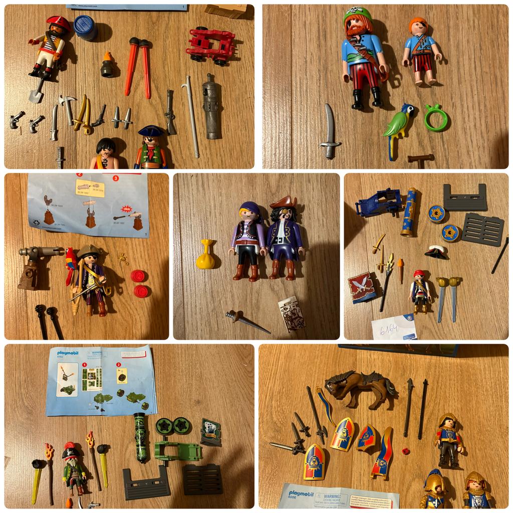 Grand forfait Playmobil Pirates & Knights, Enlèvement ou Envoi, Comme neuf