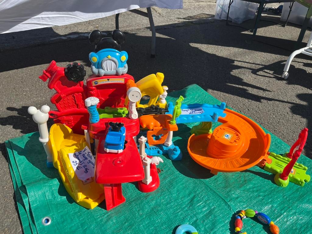Jeux garage Mickey, Ophalen, Gebruikt