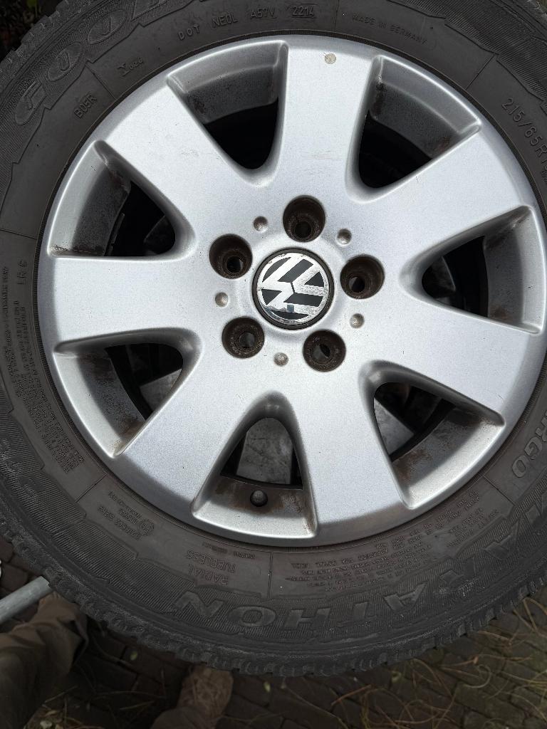 Volkswagen Transporter / Multivan T5 T6 16 inch alu velgen, Auto-onderdelen, Banden en Velgen, Ophalen, Velg(en), 16 inch, 265 mm