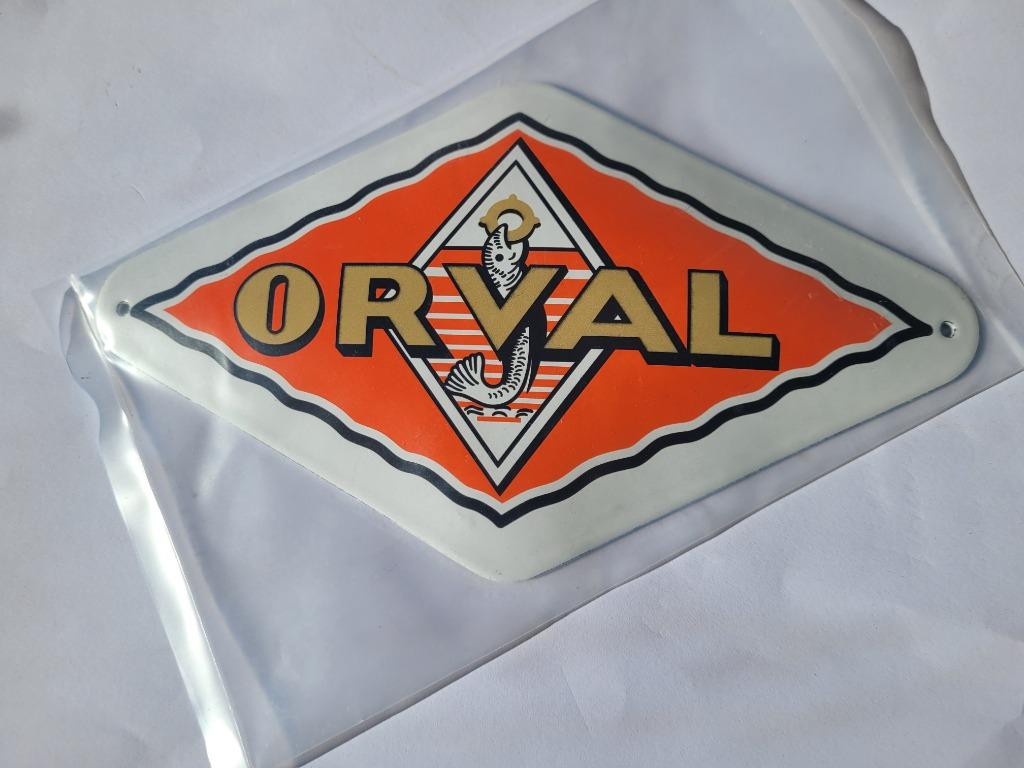 Tres jolie plaque ORVAL émaillée, Ophalen of Verzenden, Nieuw, Reclamebord