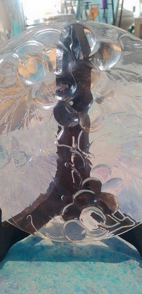 borden glas KIG Indonesie  druif motief, Antiek en Kunst, Ophalen of Verzenden