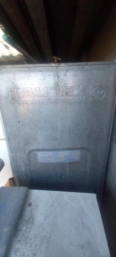 Mazoutvat dubbelwandig perfecte staat 1000 liter, Ophalen
