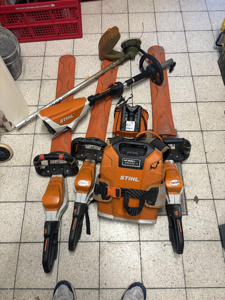 Sthil 3000L elektrische heggenschaar, Ophalen, Gebruikt, Accu, Sthil