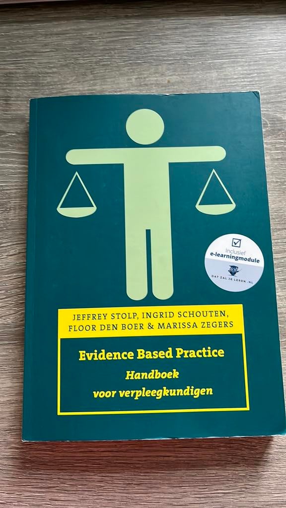 Mariska Zegers - Evidence based practice, Livres, Livres scolaires, Néerlandais, Enlèvement