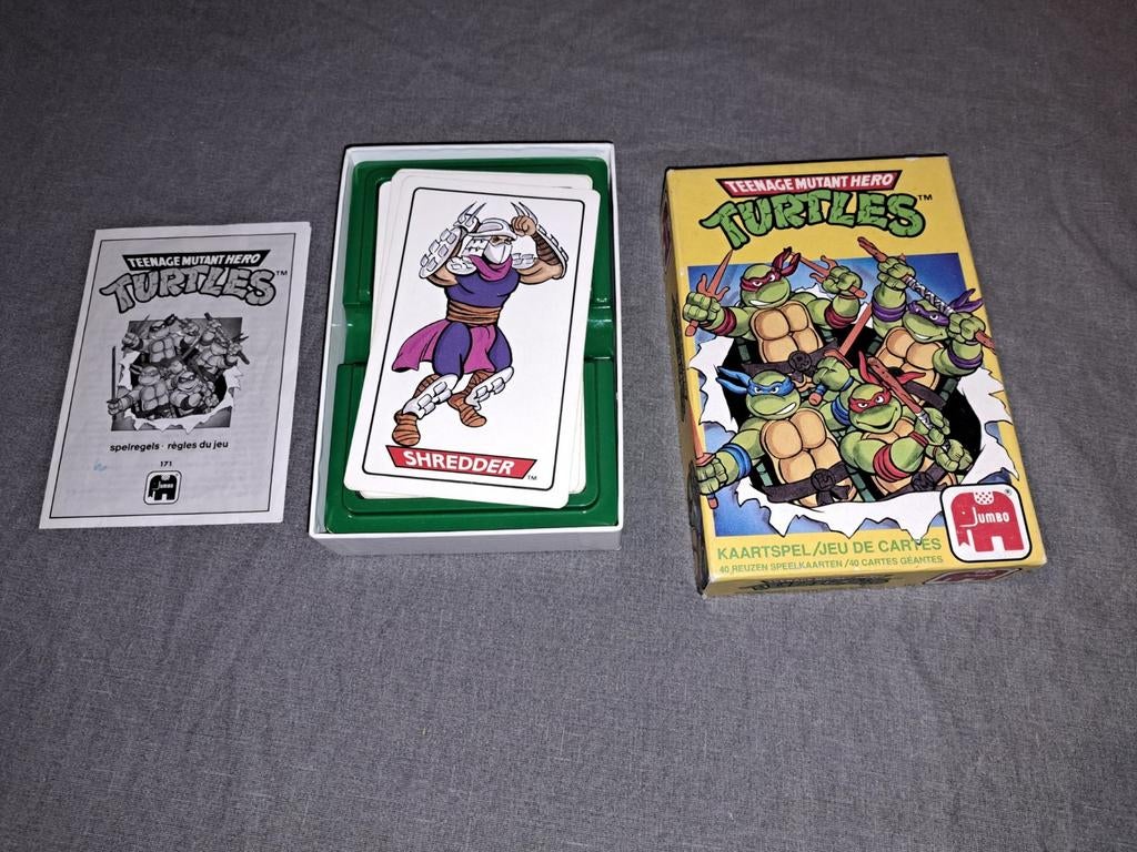 Turtles kaartspel uit 1990., Collections, Jouets, Enlèvement ou Envoi