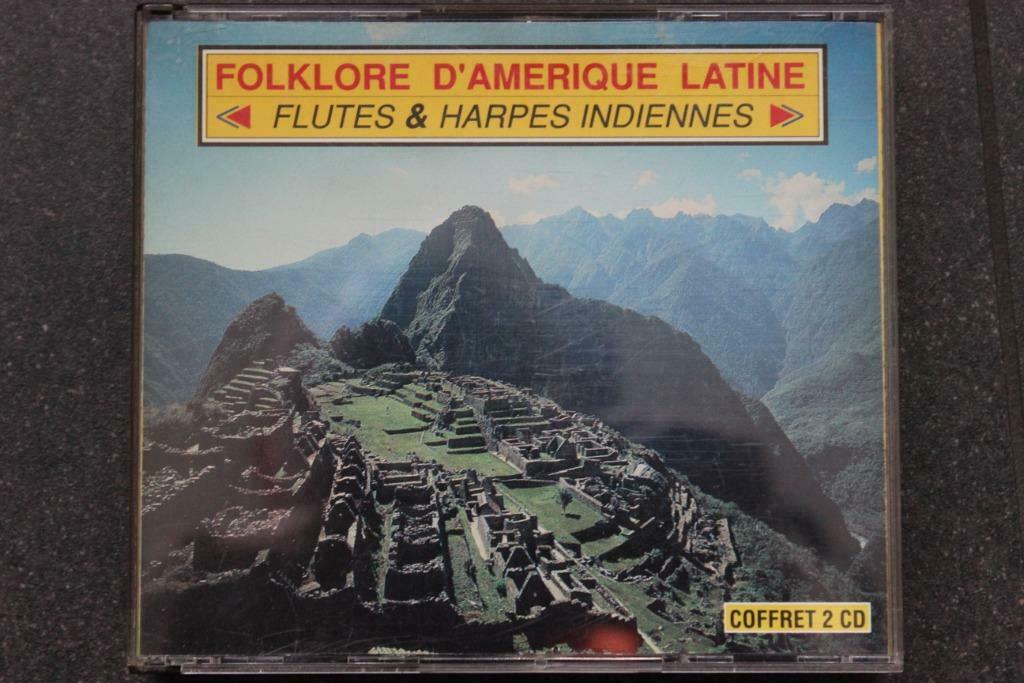 2CD FOKLORE D'AMERIQUE LATINE "Flûtes & harpes Submitnes, Enlèvement ou Envoi, Utilisé