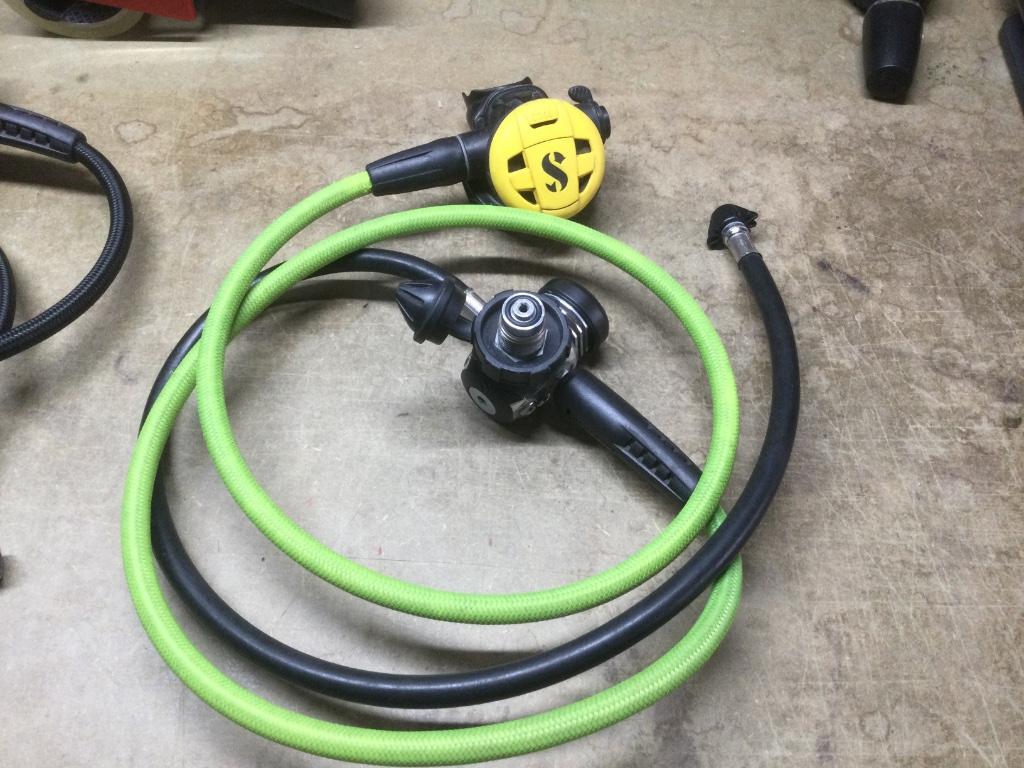 Scubapro MK17 Din300 + C200 Oct. + Drysuit Hose Bare, Watersport en Boten, Duiken, Ophalen of Verzenden, Gebruikt, Overige typen