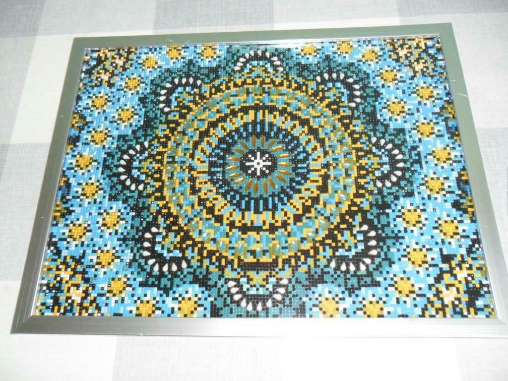 diamond painting mis en cadre 30cmx40cm, Enlèvement, Neuf, Bricolage