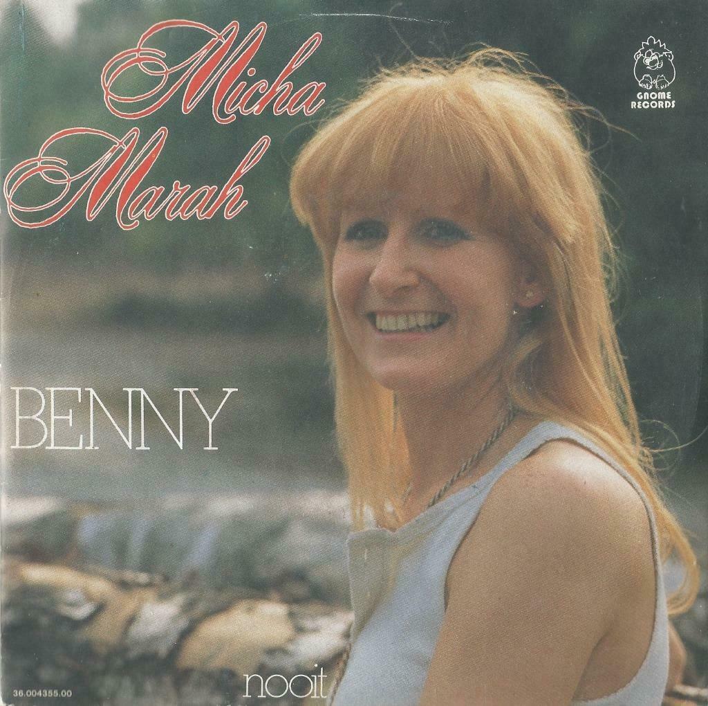 Micha Marah – Benny / Nooit - Single, Enlèvement ou Envoi, Utilisé