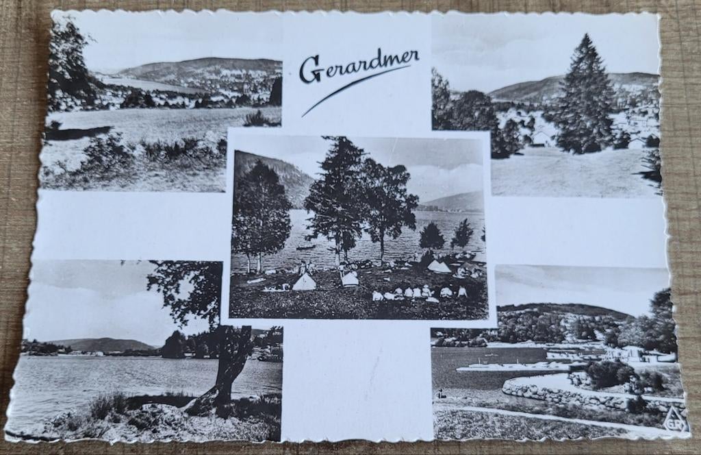 Oude postkaart: Gérardmer (Frankrijk), Enlèvement ou Envoi, 1940 à 1960, Affranchie, France